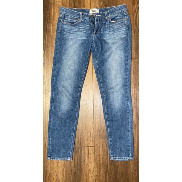 EUC Paige Verdugo Ankle Isabella midrise skinny jean sz: 28 - Picture 9 of 16